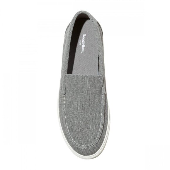 NWT Goodfellow & Co Mens Gabe Canvas Sneakers 89470804 Gray 12 - Picture 3 of 10